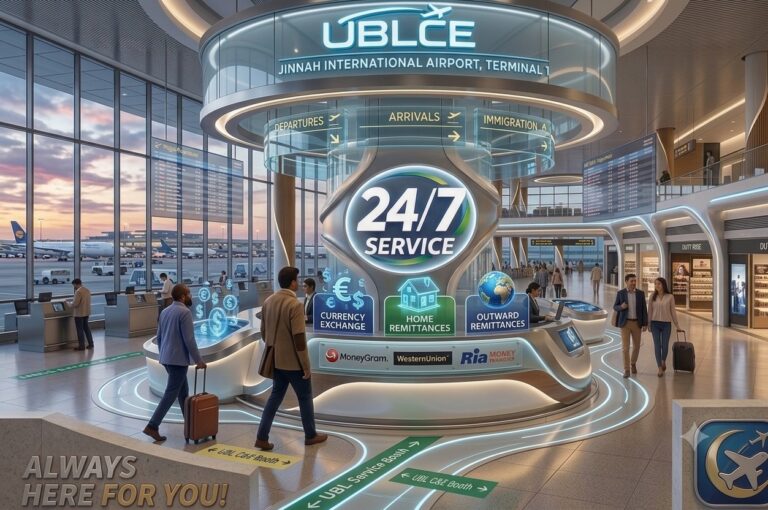 24/7 UBL Currency Exchange Airport Branch
